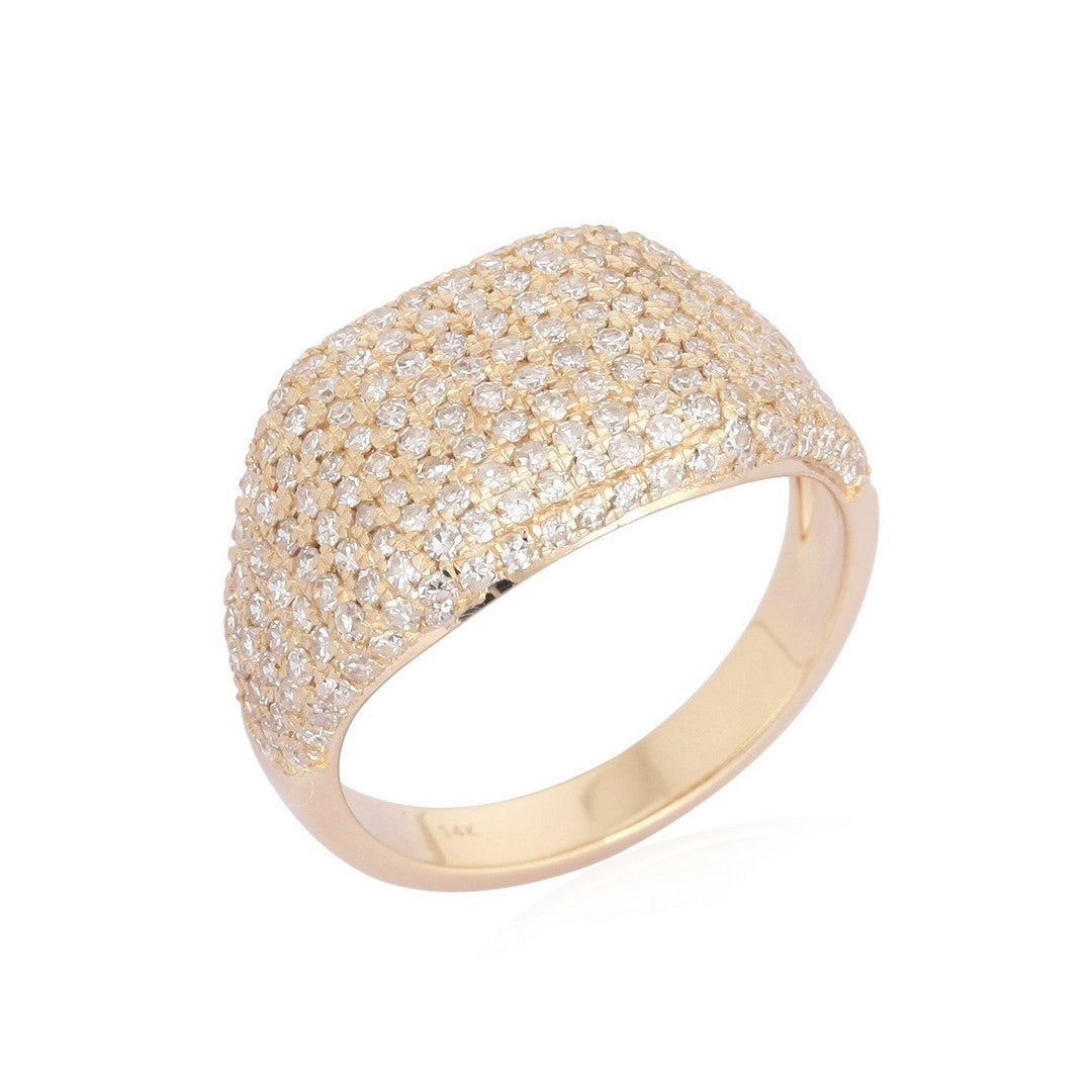 14K Yellow Gold Diamond Ring (0.80CT)