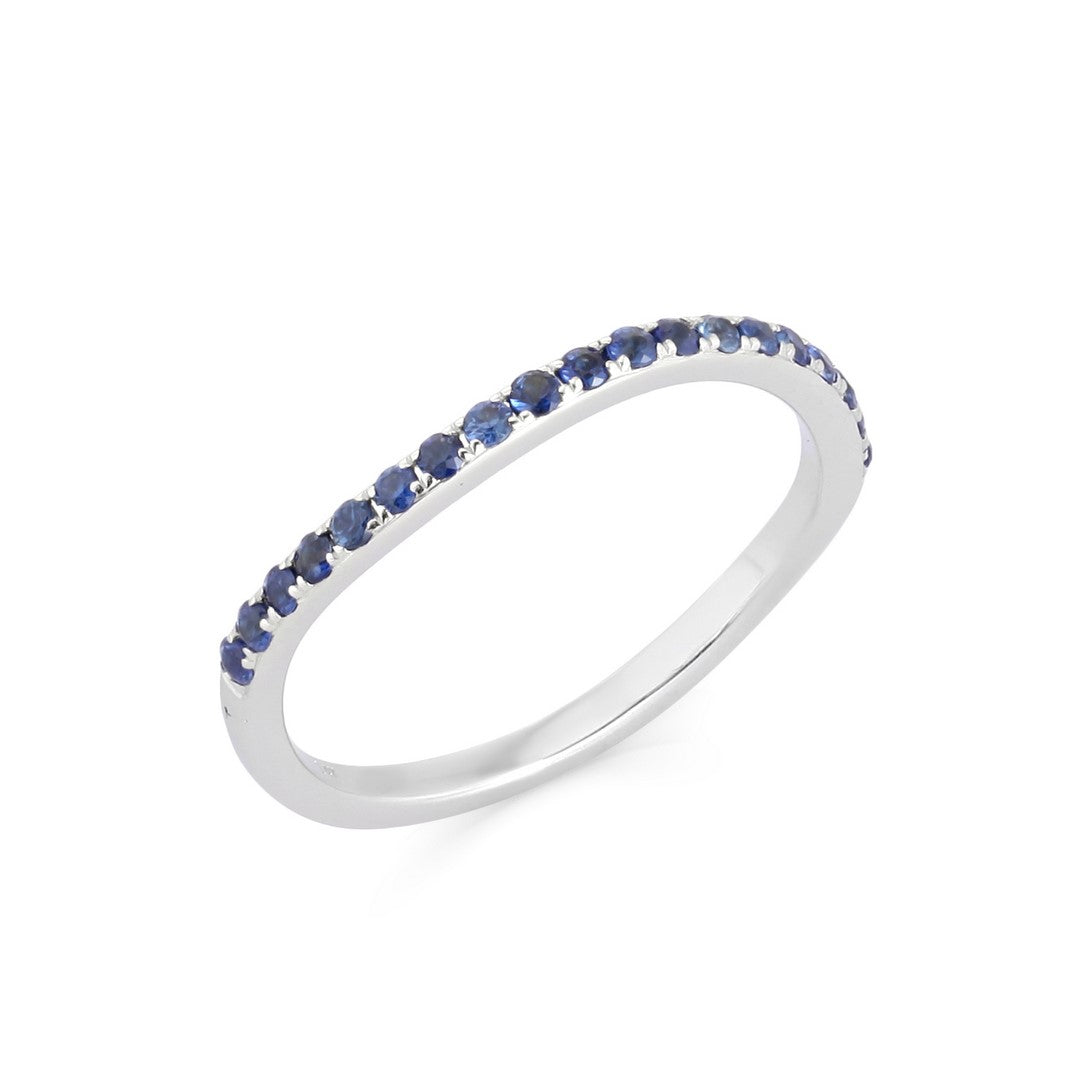 14K Gold Diamond Band Ring
