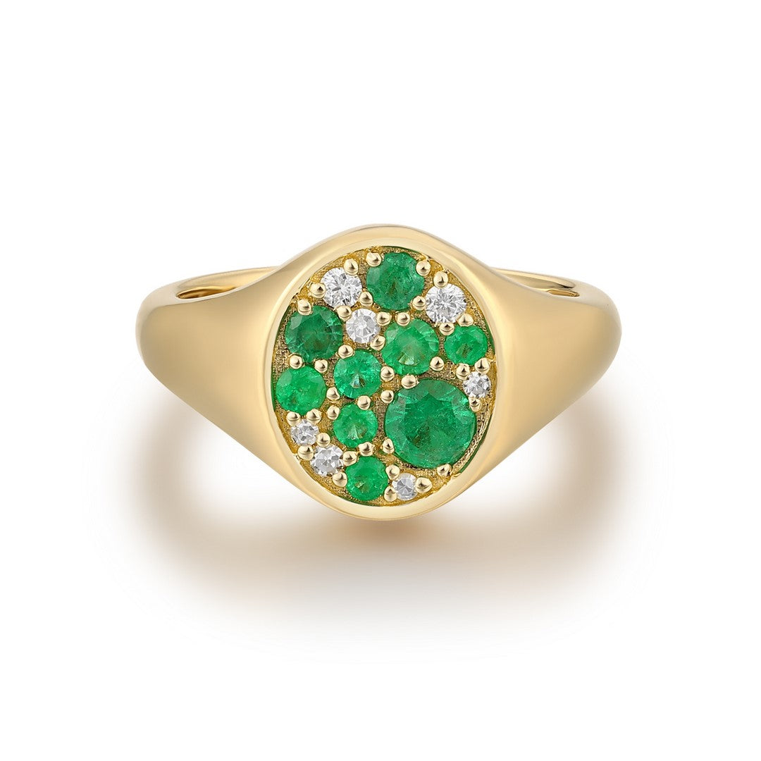 14K Yellow Gold Multi-Diamond Ring - 0.40 Carat Total Weight