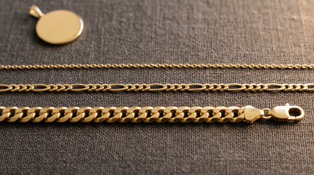 The Gold Chain Buying Guide — Widths, Styles, and Lengths