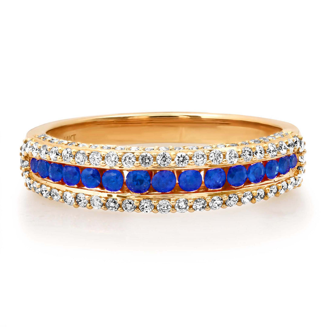 14K Yellow Gold Diamond Ring 0.70CT