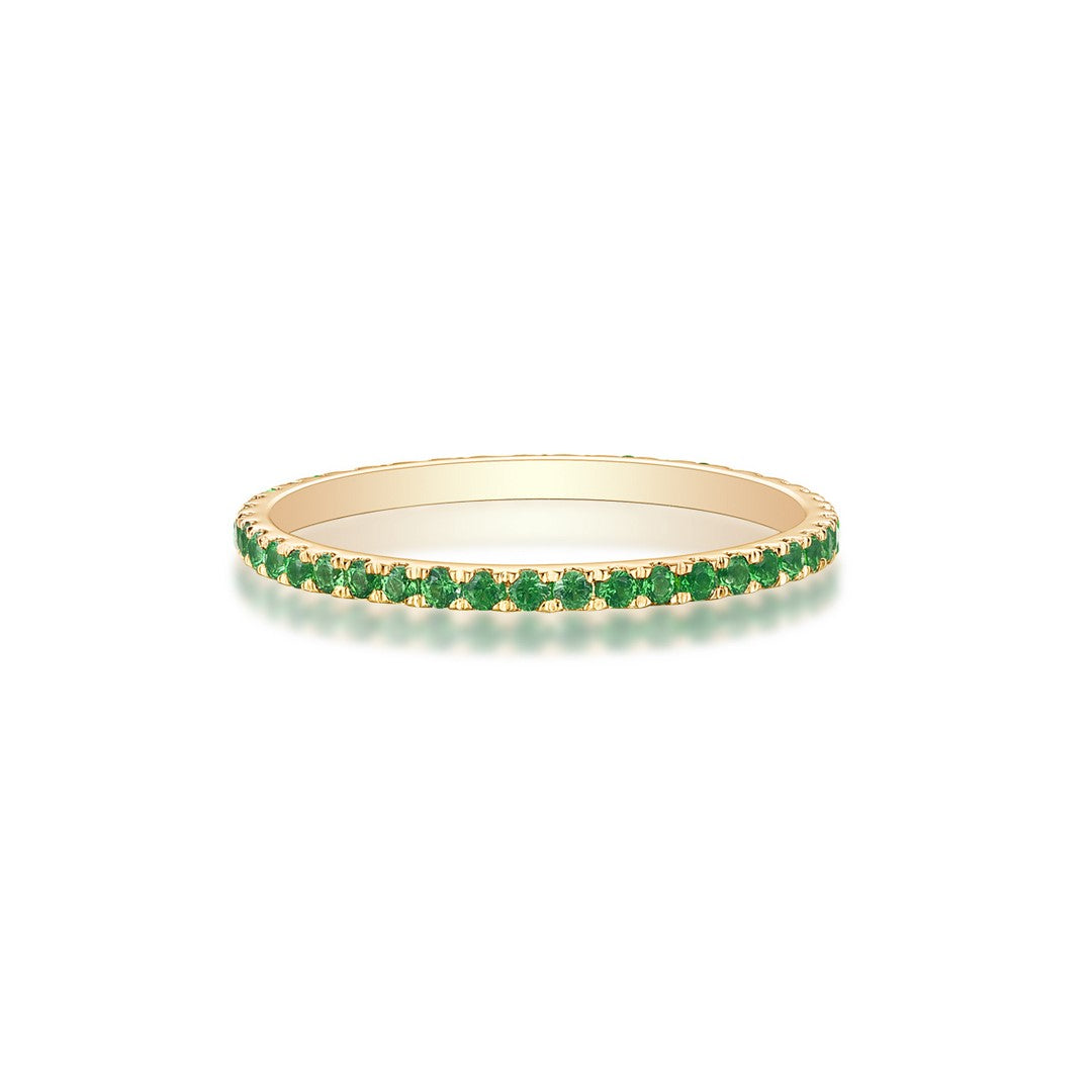 14K Yellow Gold Ruby Ring