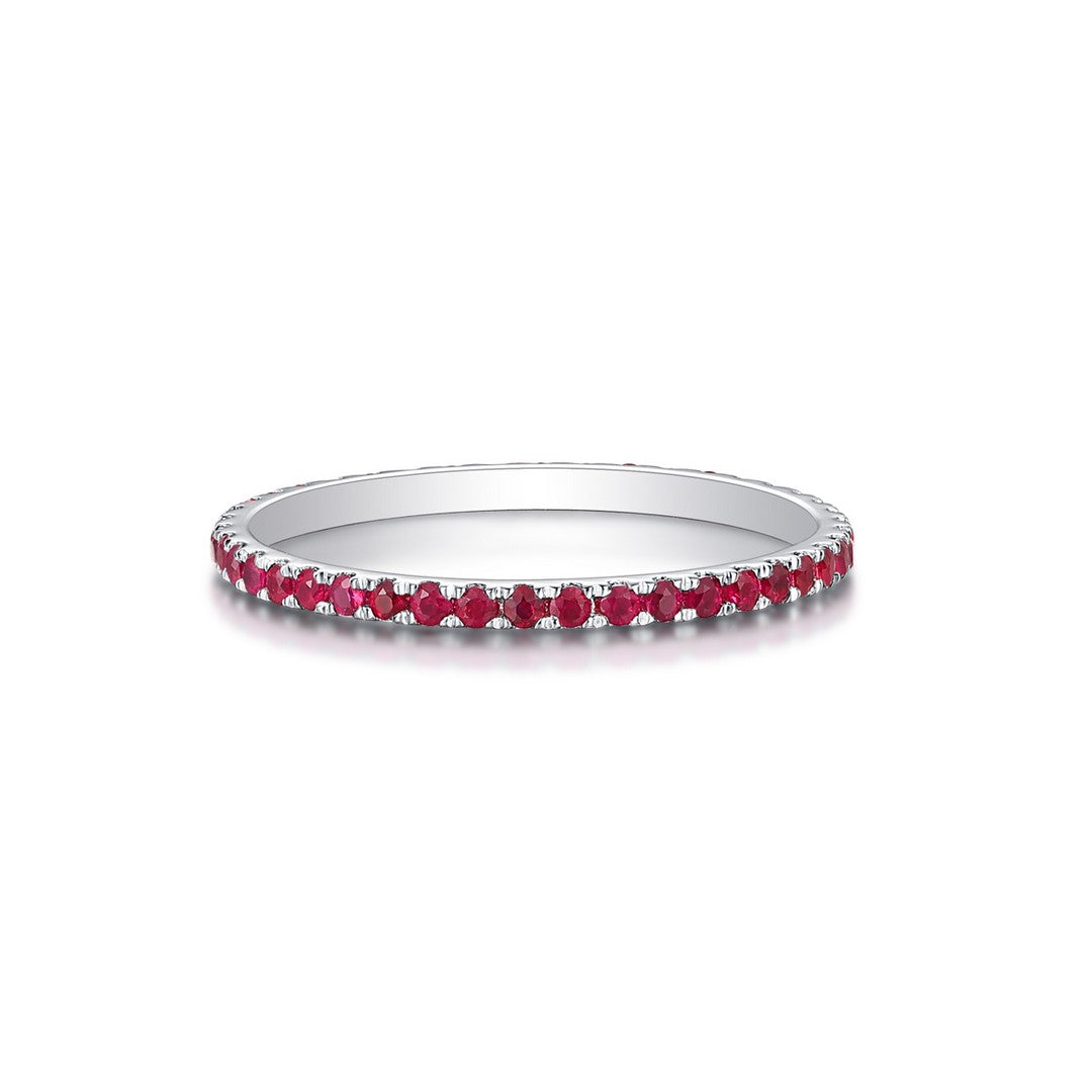 14K Yellow Gold Ruby Ring