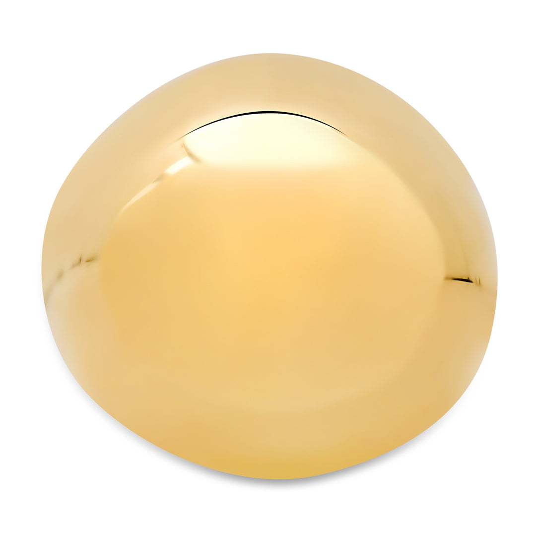 14K Yellow Gold Domed Ring